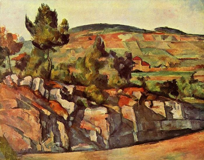 Paul Cezanne Berge in der Provence France oil painting art